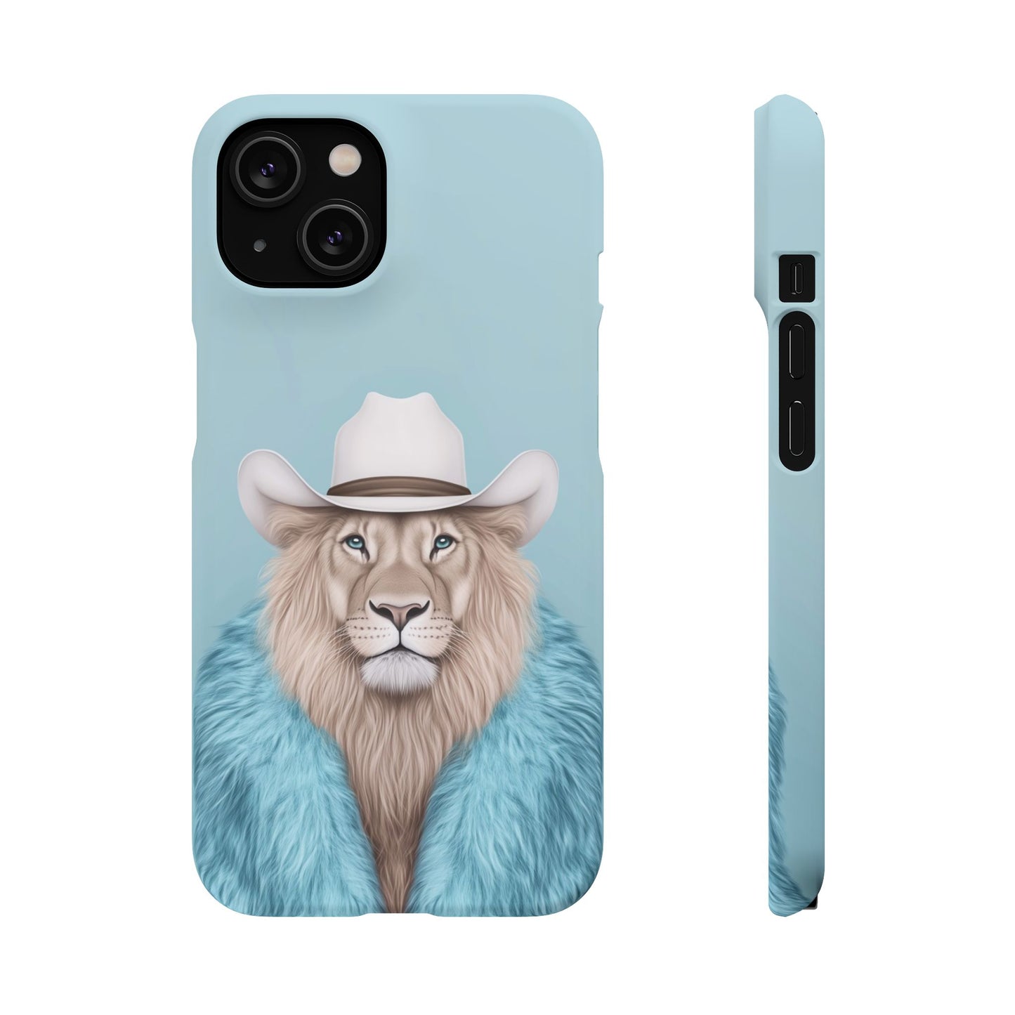 Lion in Fur Coat