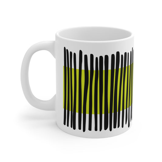 Bauhaus Lines Green Accent