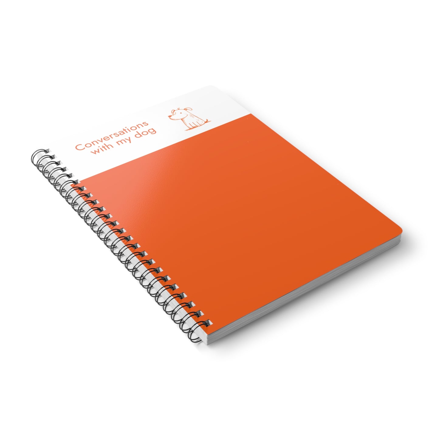 A5 Notebook - Conversations with My Dog
