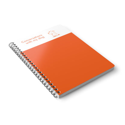 A5 Notebook - Conversations with My Dog