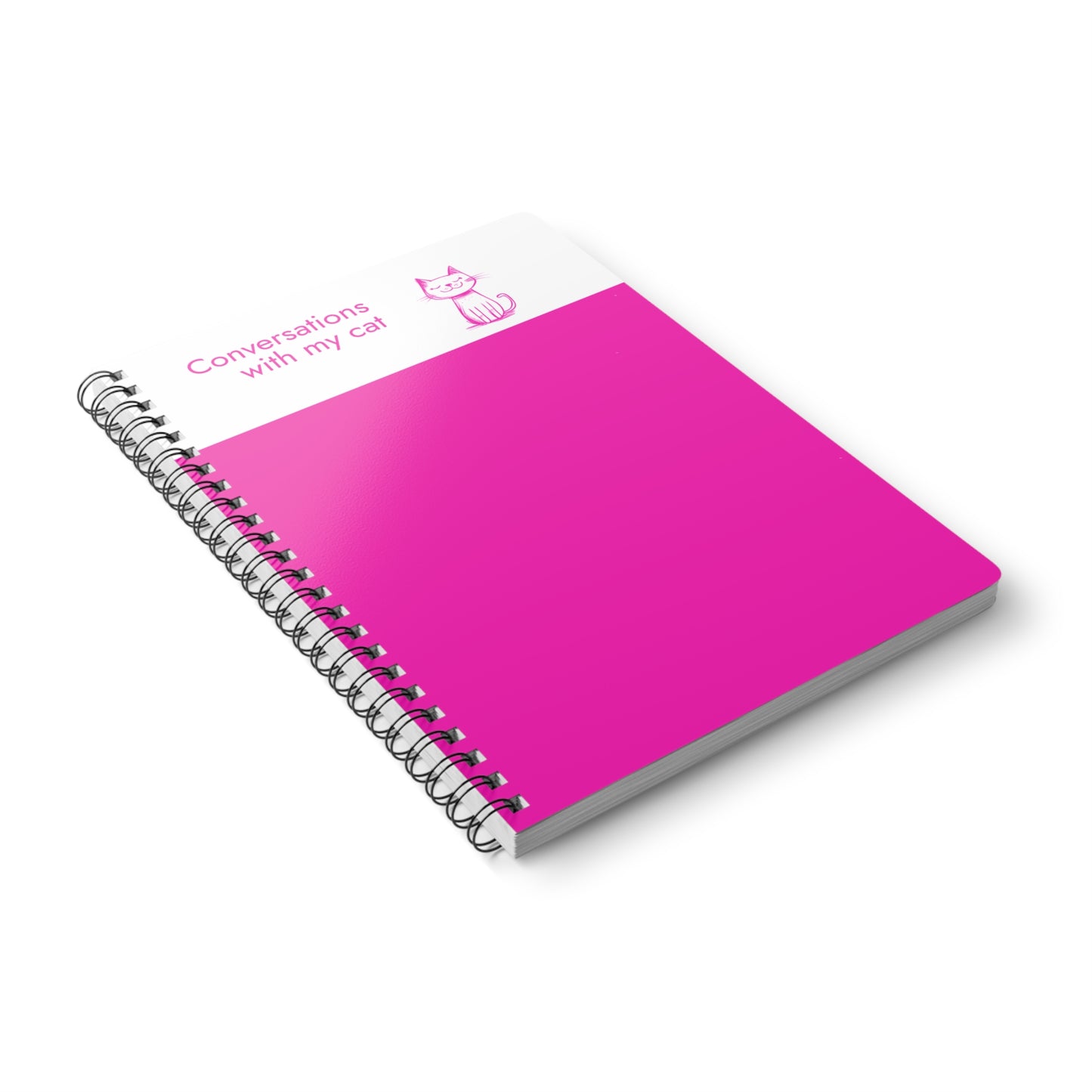 A5 Notebook - Conversations with My Cat