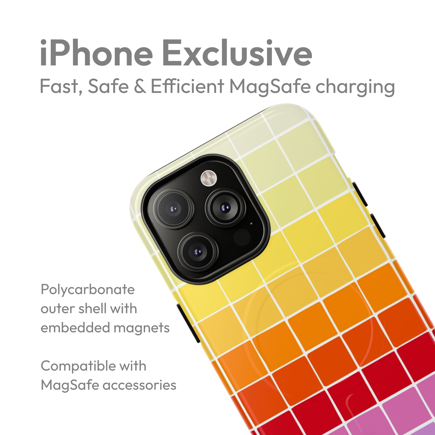 Colourful Squares  - MagSafe Case