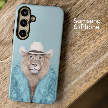 Lion in Fur Coat