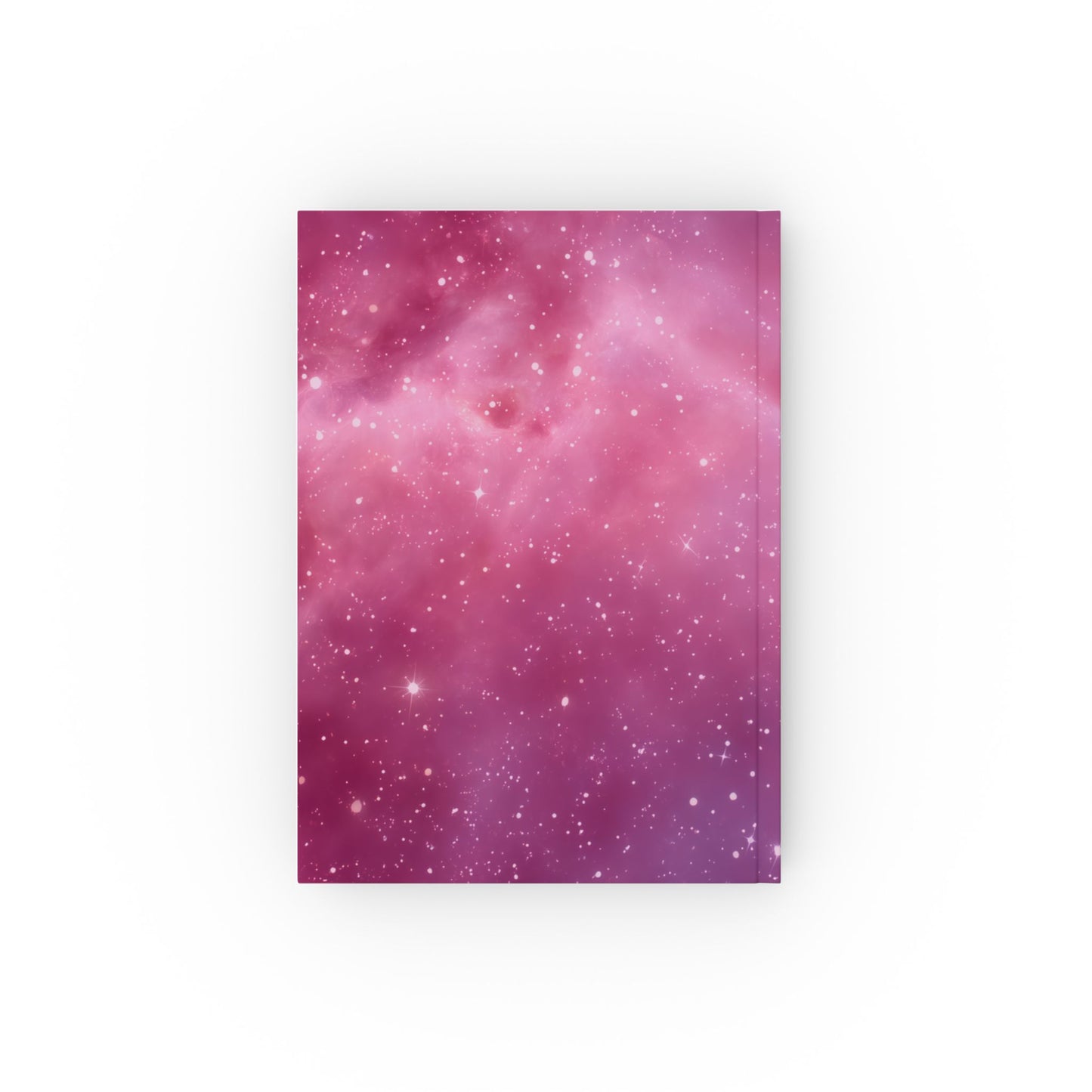 Hard Backed Journal = Pink Starry Night