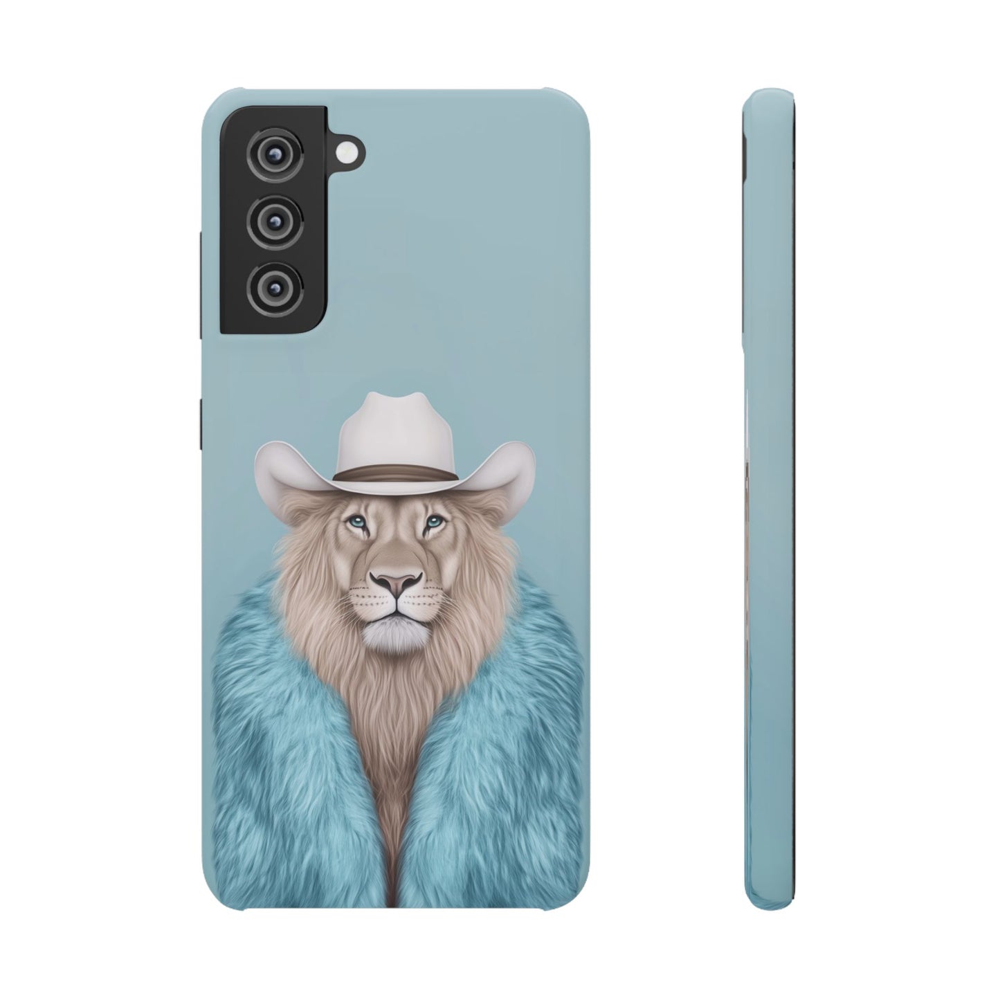 Lion in Fur Coat