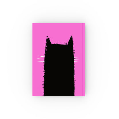 Hard Backed Journal - Black Cat