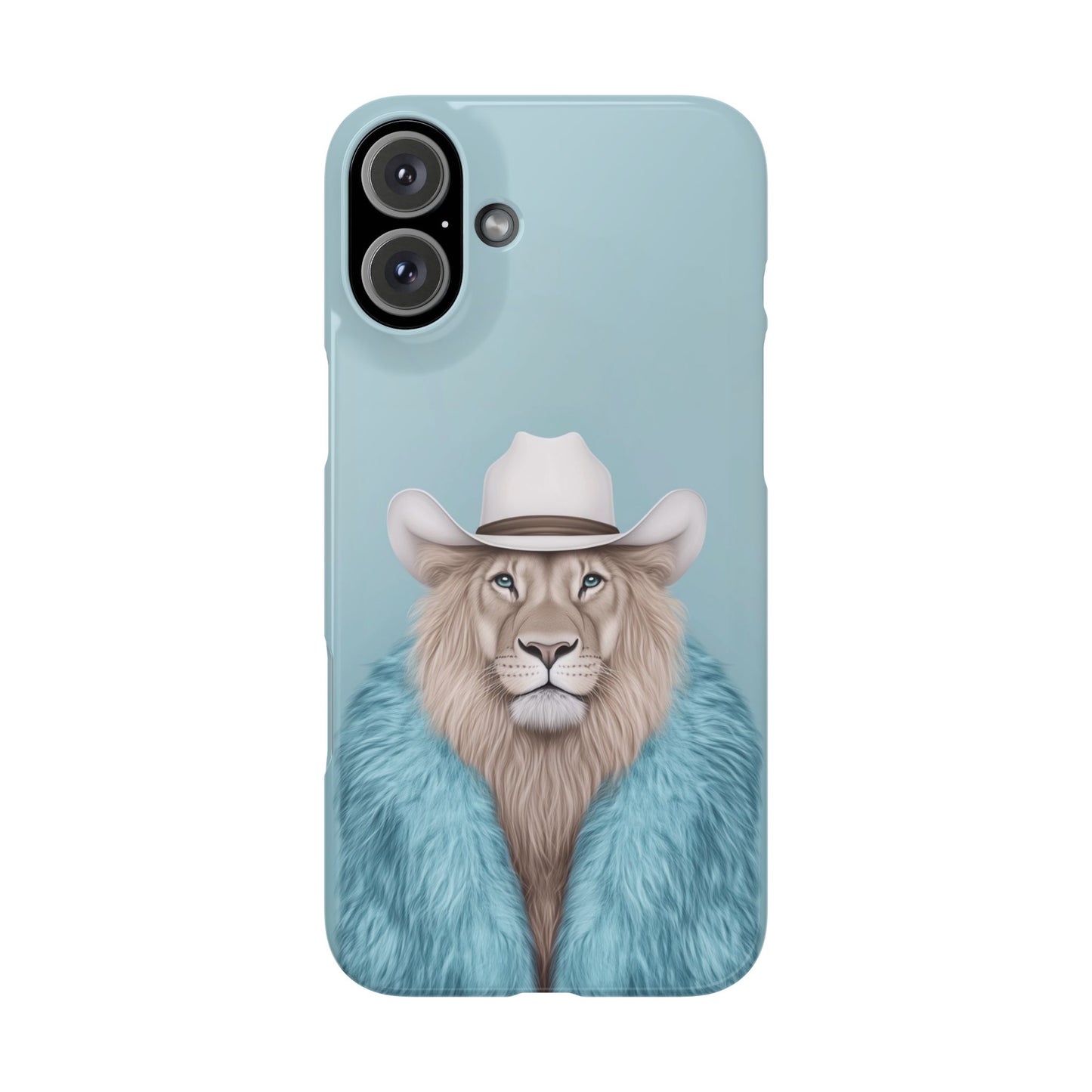 Lion in Fur Coat