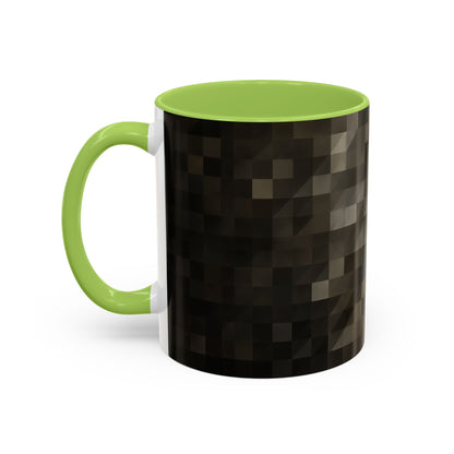Accent Colour Mug - Stone Pixels