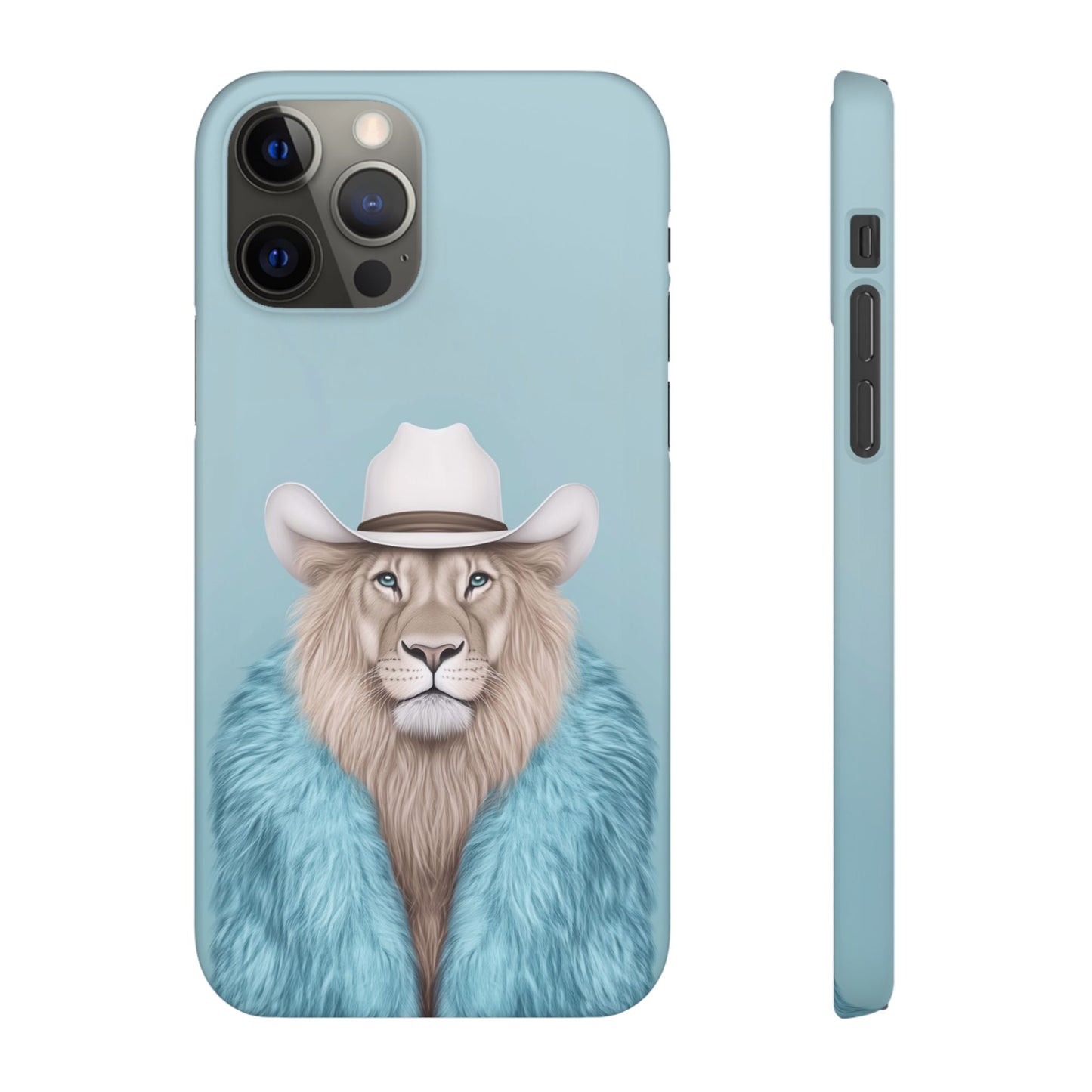 Lion in Fur Coat
