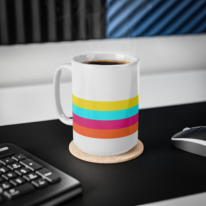 Coffee Mug - Retro Lines