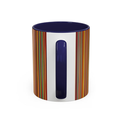 Coffee Mug - Vibrant Coloured Lines
