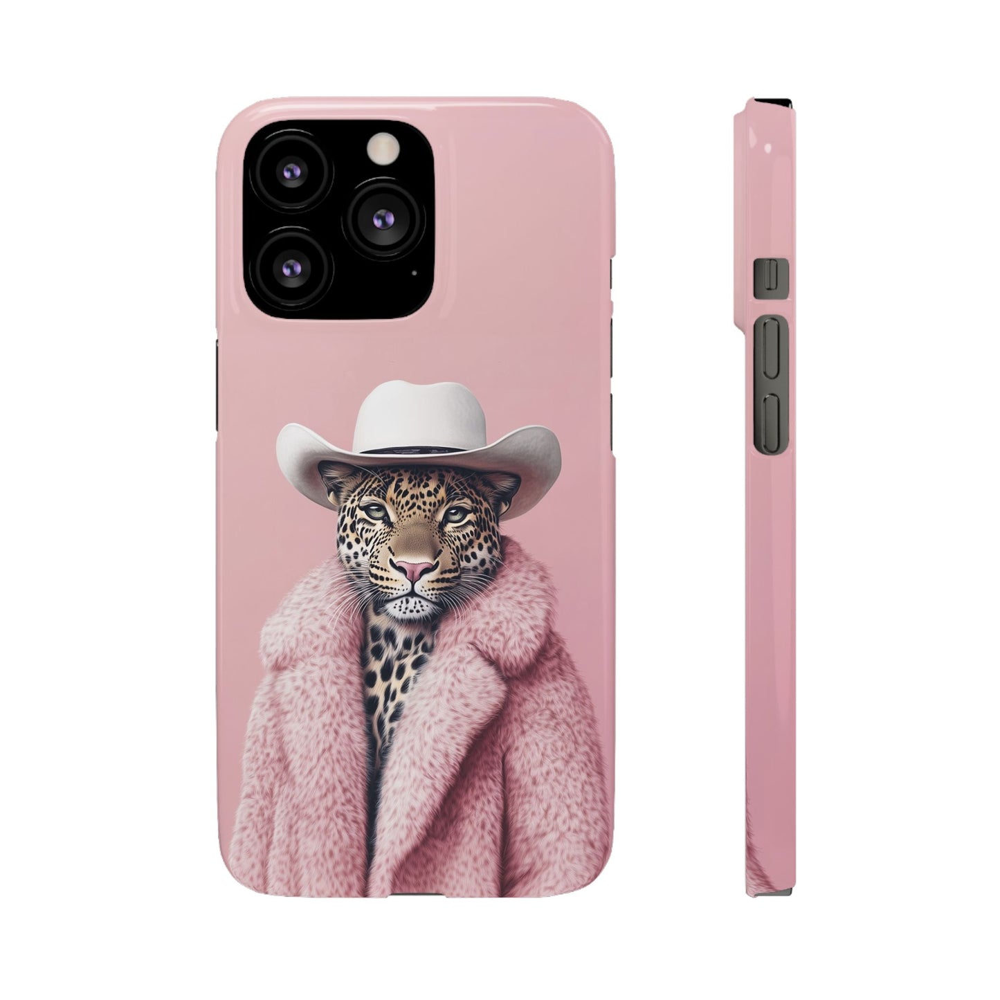 Leopard Fur Coat  - Slim Case