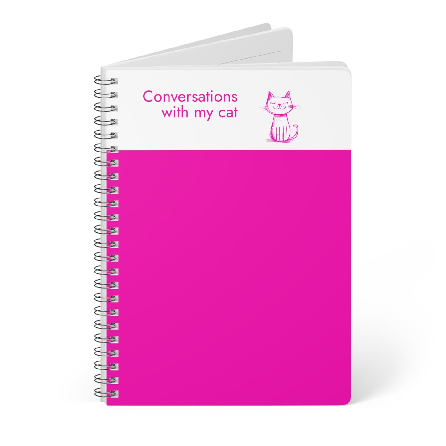 A5 Notebook - Conversations with My Cat