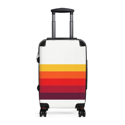 Suitcase 3 Sizes - Retro Lines
