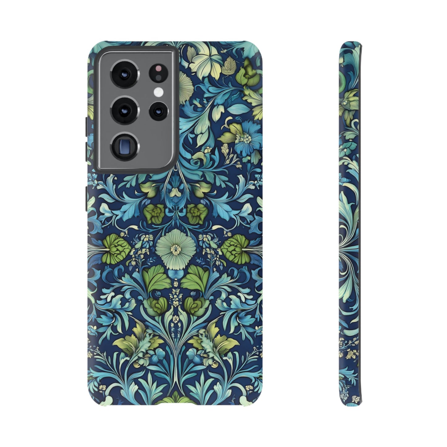 Blue William Morris Style - Tough Case