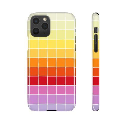 Colourful Squares - Slim Case