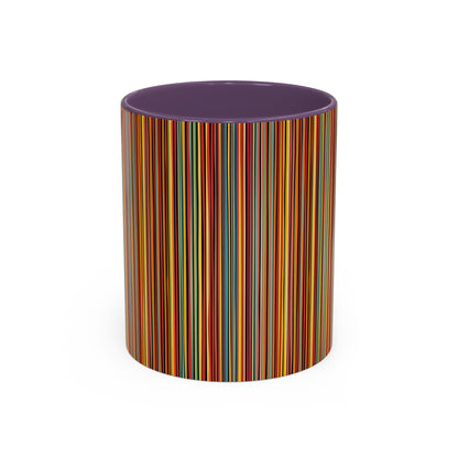 Coffee Mug - Vibrant Coloured Lines