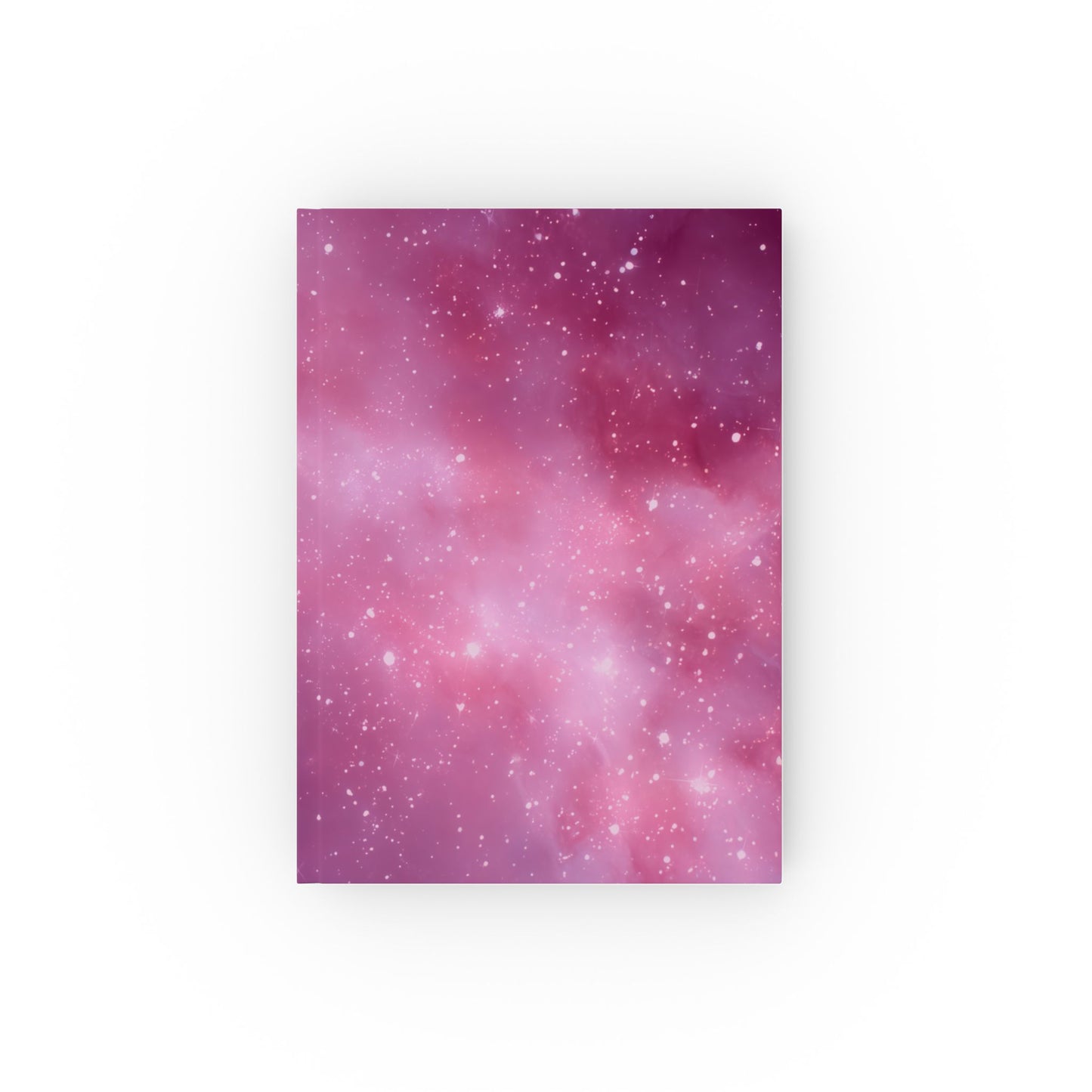 Hard Backed Journal = Pink Starry Night