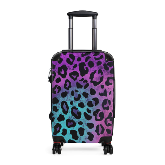 Suitcase 3 Sizes - Colourful Animal Print