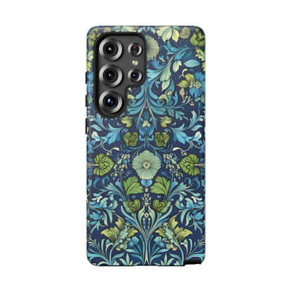 Blue William Morris Style - Tough Case
