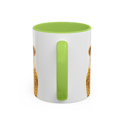 Coffee Mug - Cool Cat in Leopard Fur