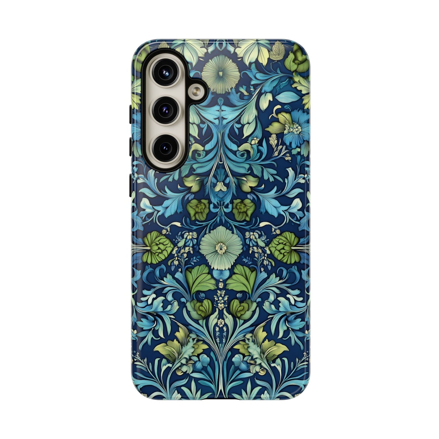 Blue William Morris Style - Tough Case