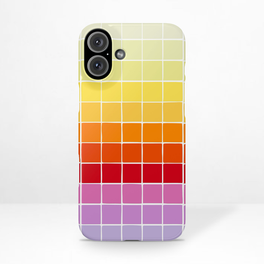 Colourful Squares - Slim Case