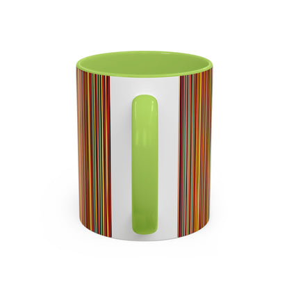 Coffee Mug - Vibrant Coloured Lines