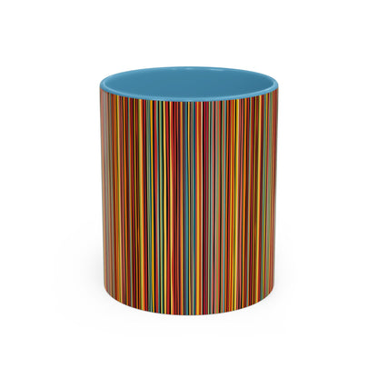 Coffee Mug - Vibrant Coloured Lines