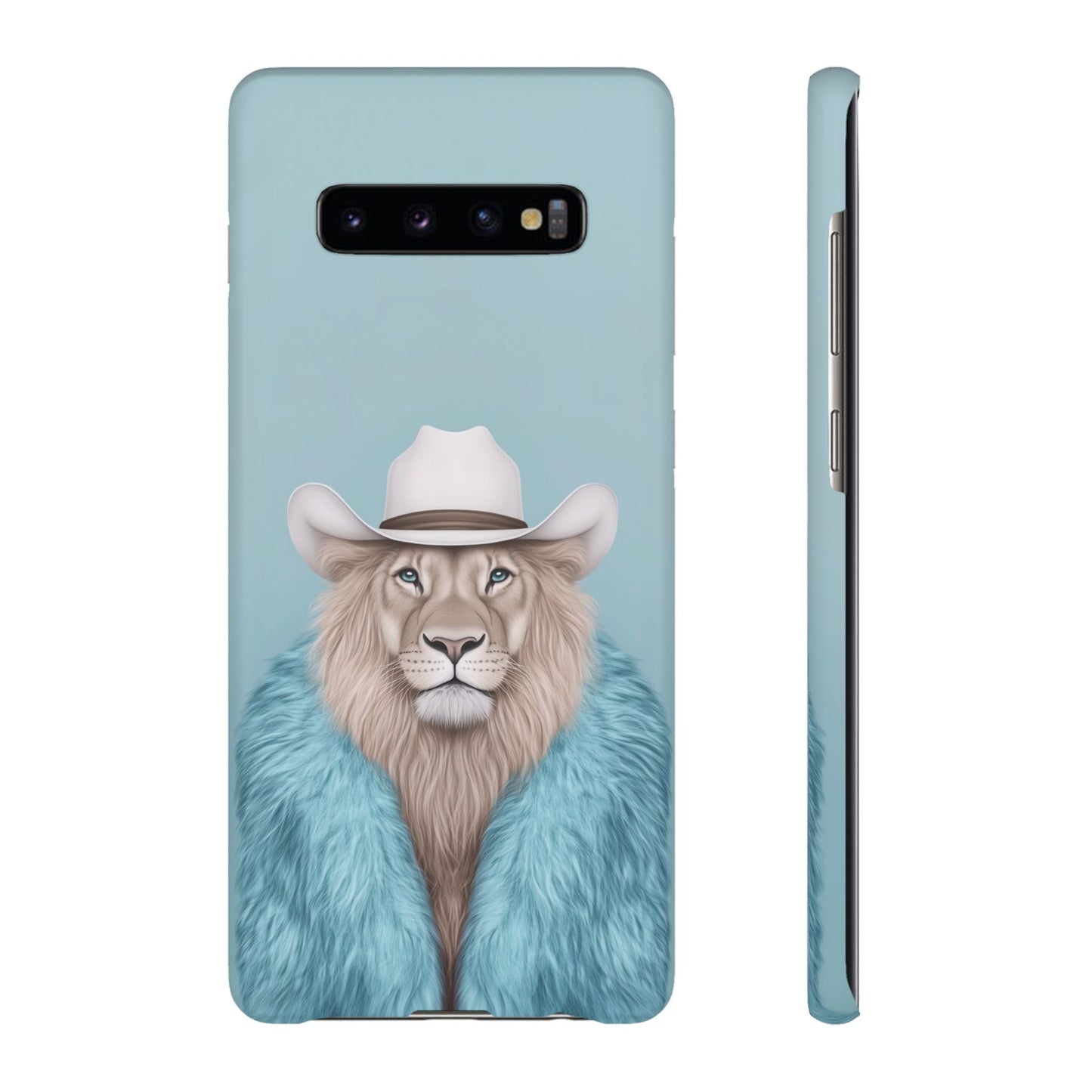 Lion in Fur Coat