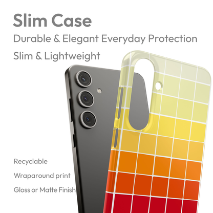 Colourful Squares - Slim Case