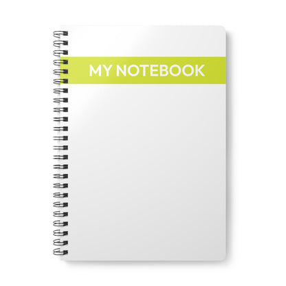 My Notebook - A5 Ring Bound Notebook