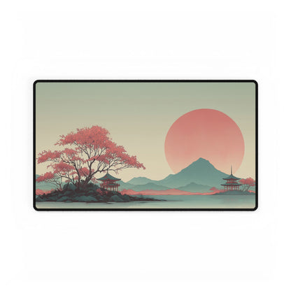 Desk Pad - 3 sizes - Japanese Landscape
