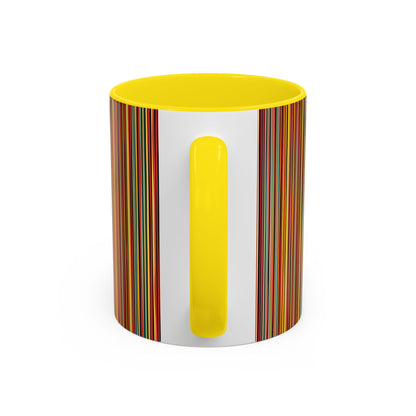 Coffee Mug - Vibrant Coloured Lines