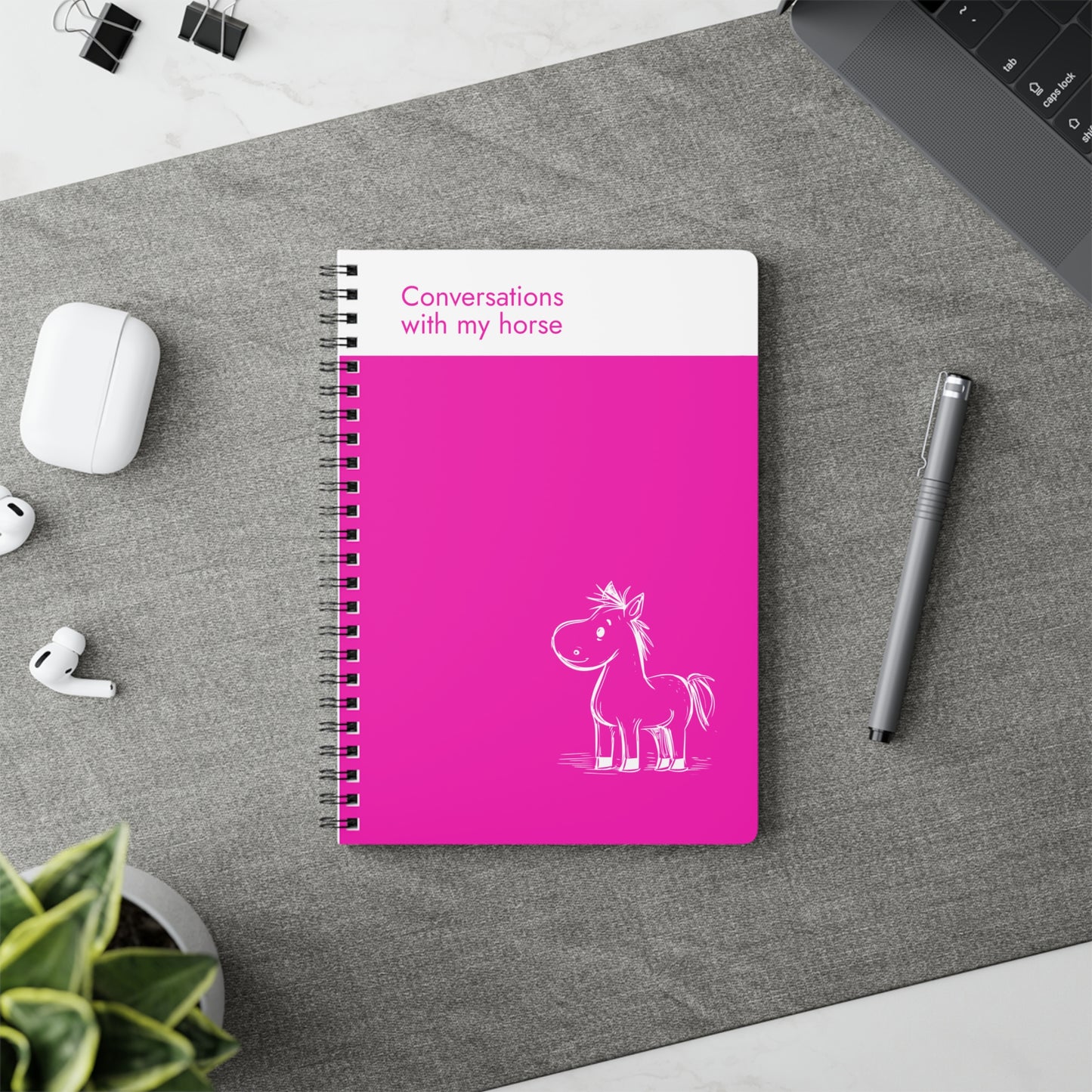 A5 Notebook - Conversations with My Horse