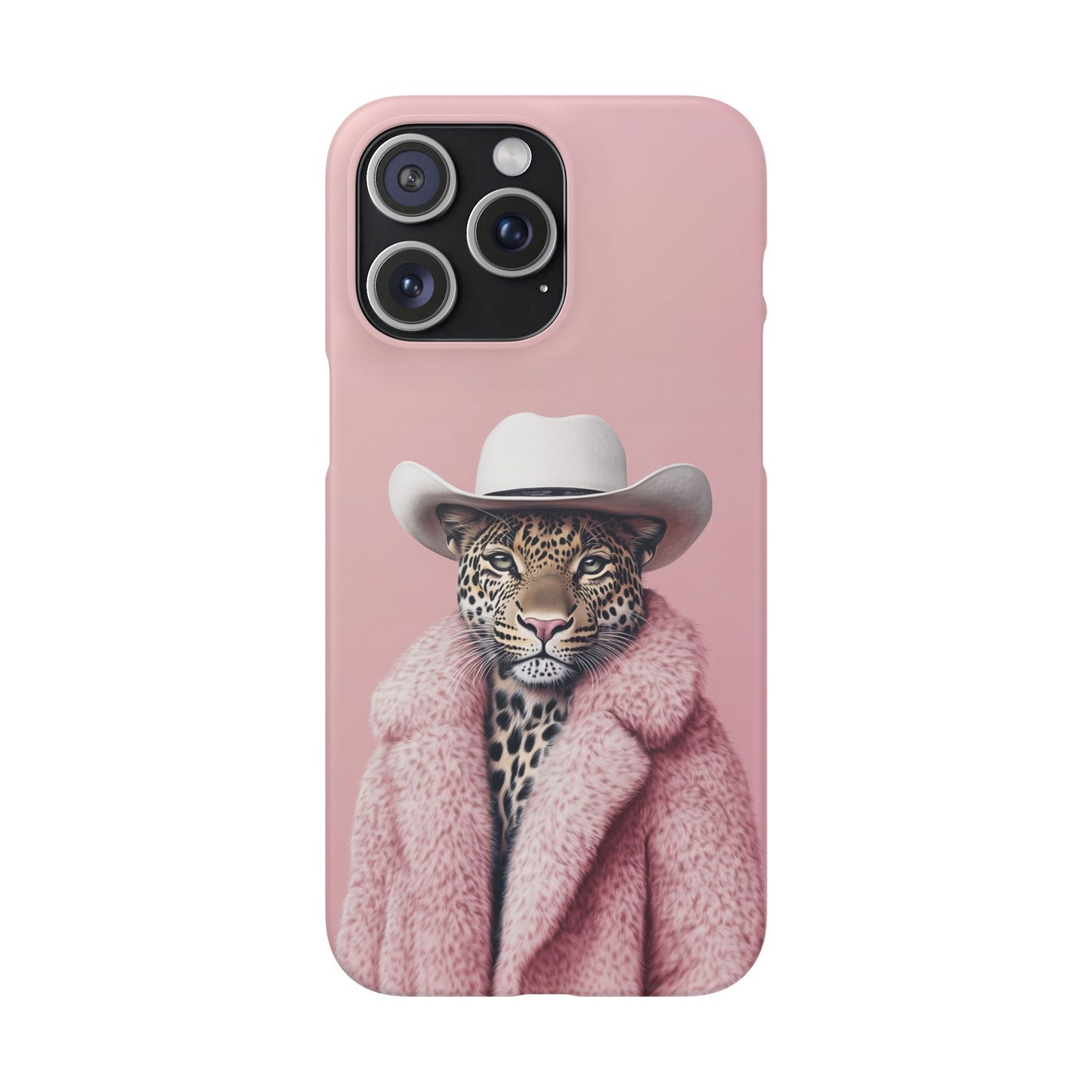 Leopard Fur Coat  - Slim Case