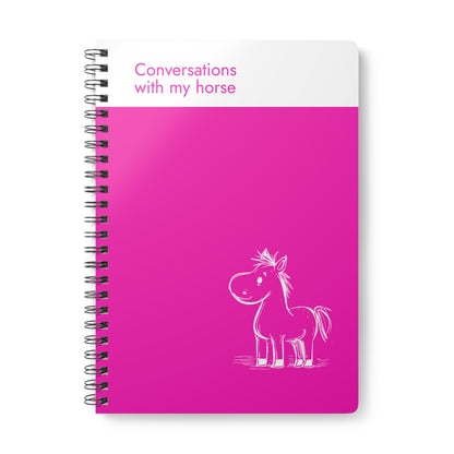 A5 Notebook - Conversations with My Horse