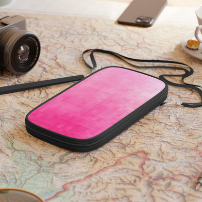 Passport Wallet - Pink Matrix