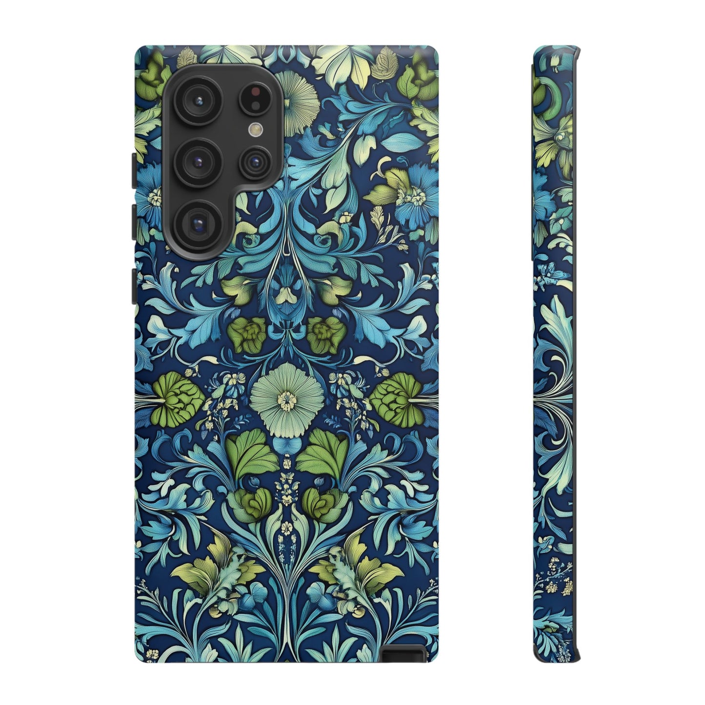 Blue William Morris Style - Tough Case