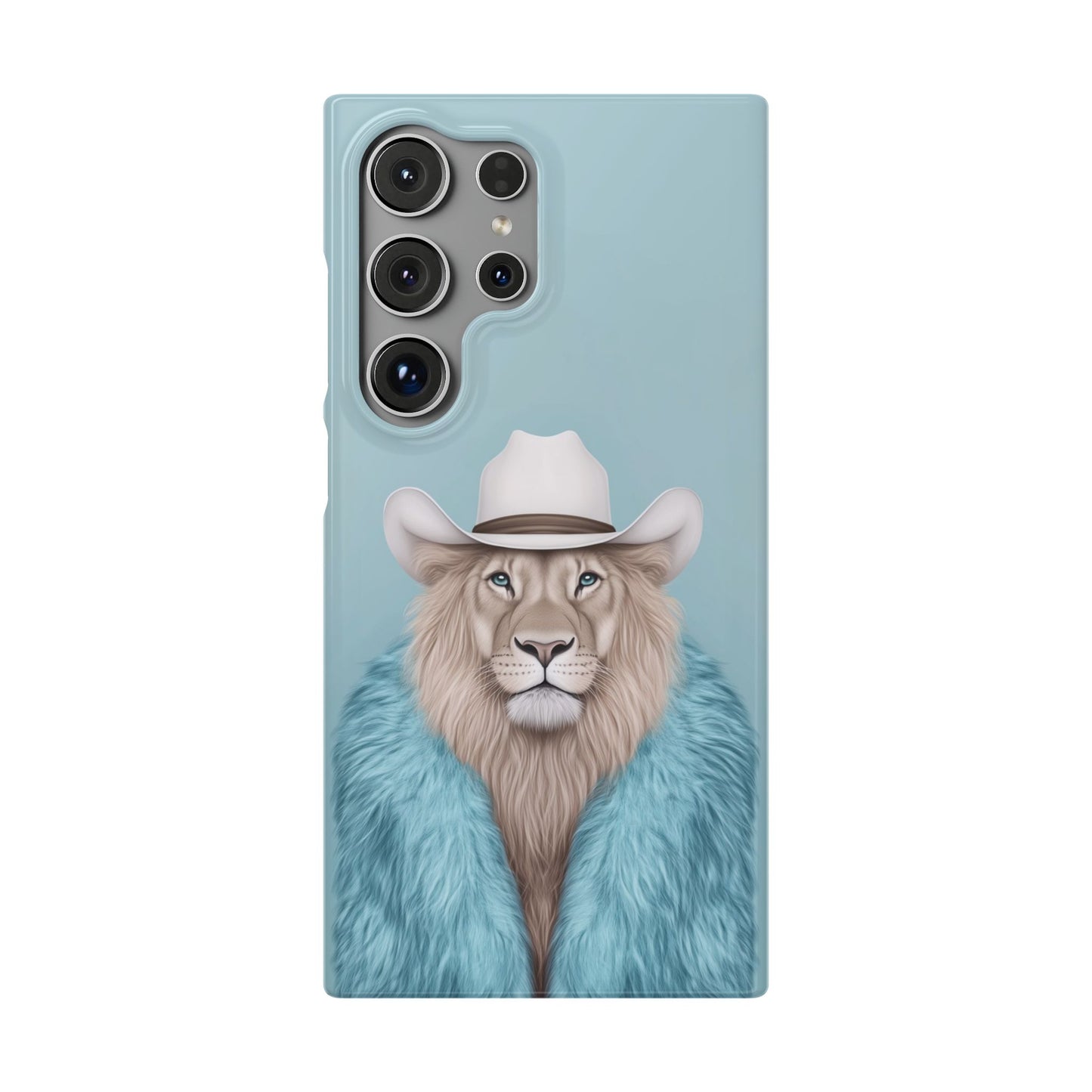 Lion in Fur Coat
