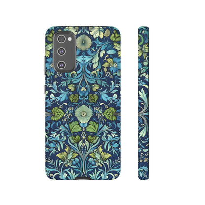 Blue William Morris Style - Tough Case