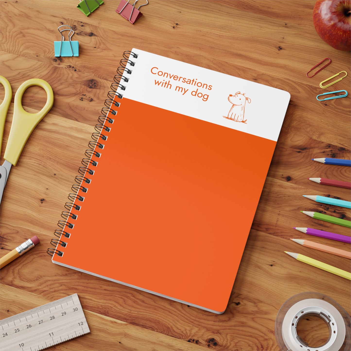 A5 Notebook - Conversations with My Dog