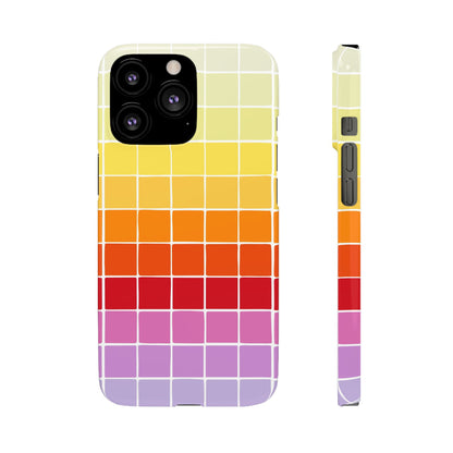 Colourful Squares - Slim Case