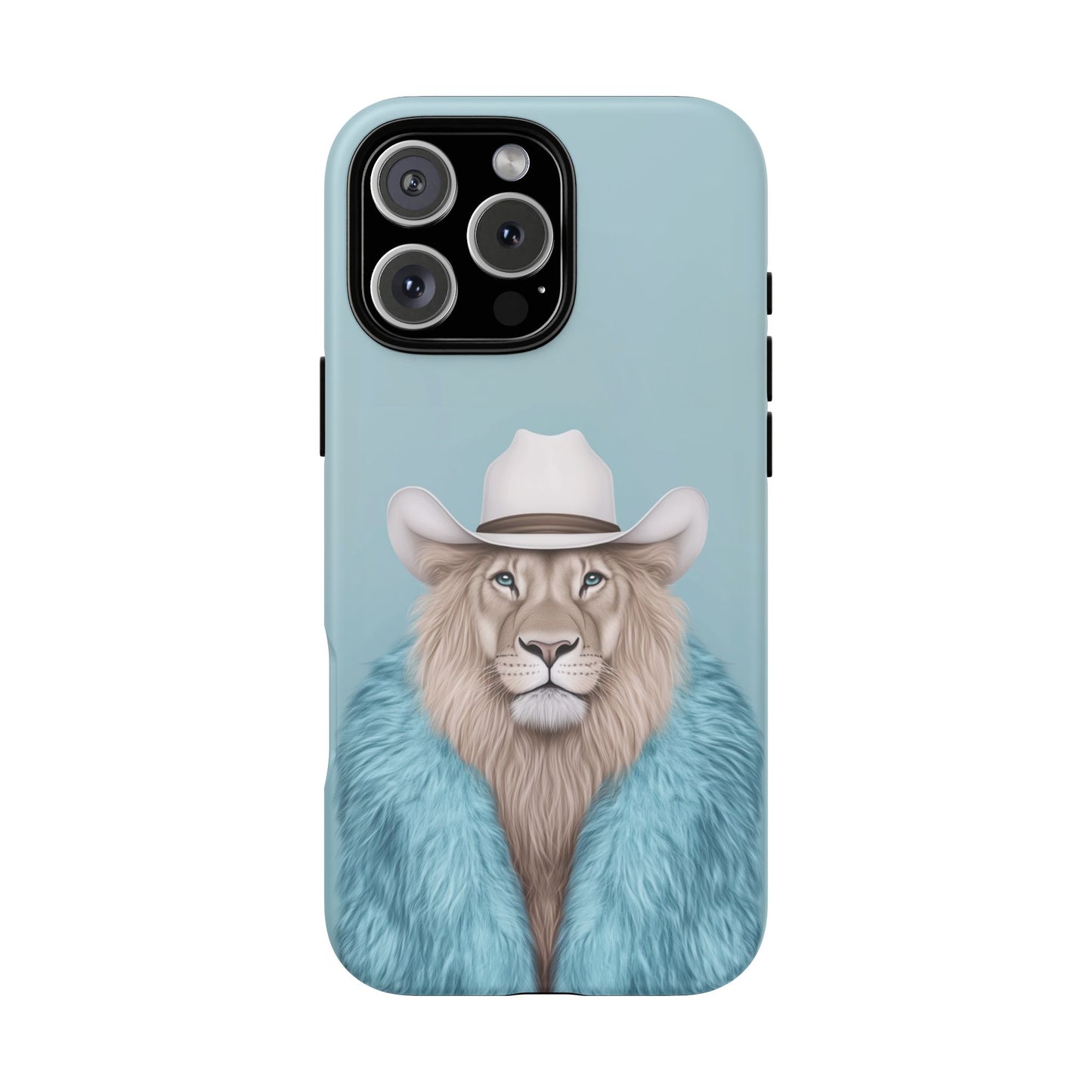 Lion in Fur Coat