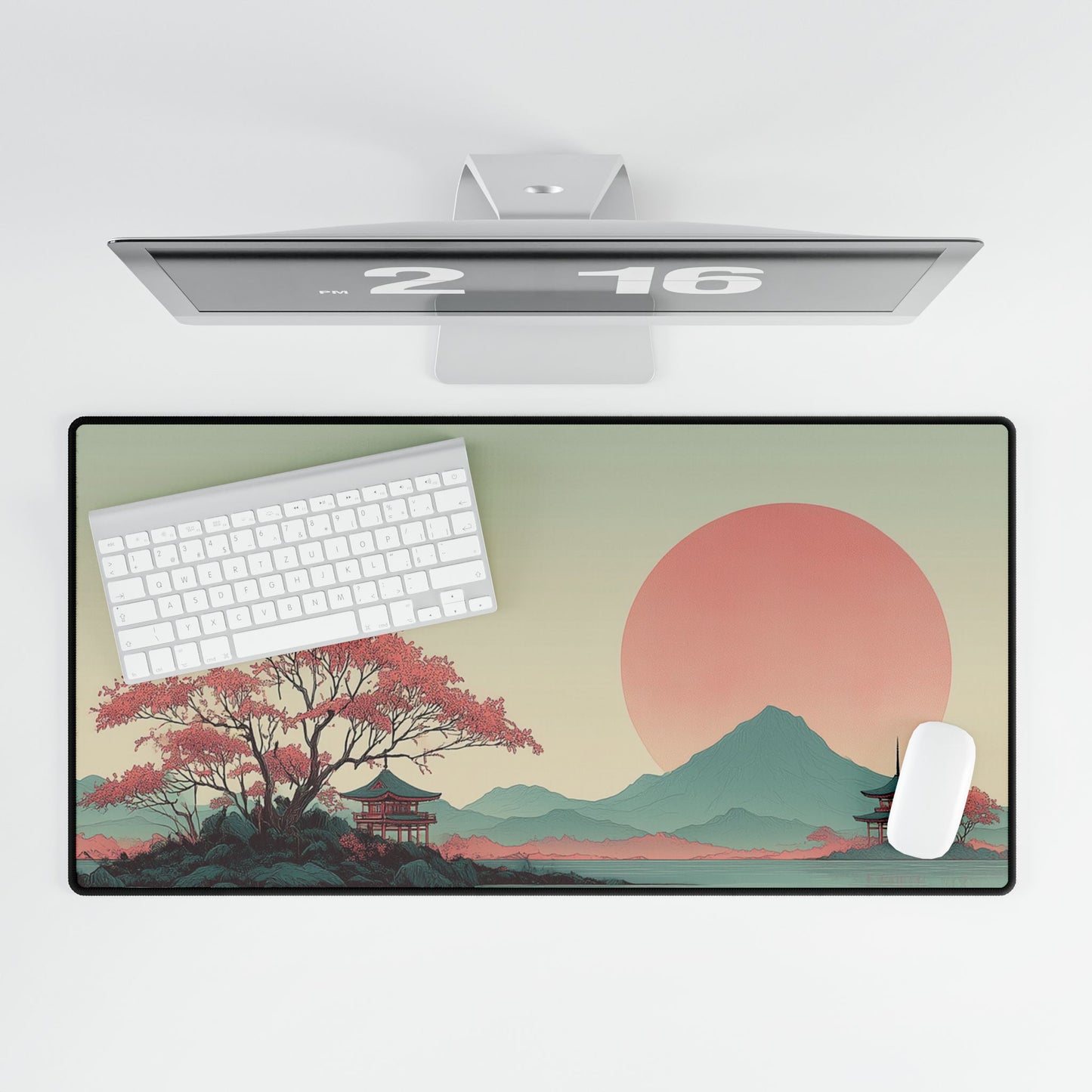 Desk Pad - 3 sizes - Japanese Landscape
