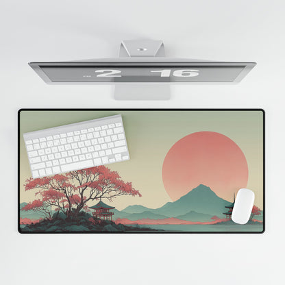 Desk Pad - 3 sizes - Japanese Landscape