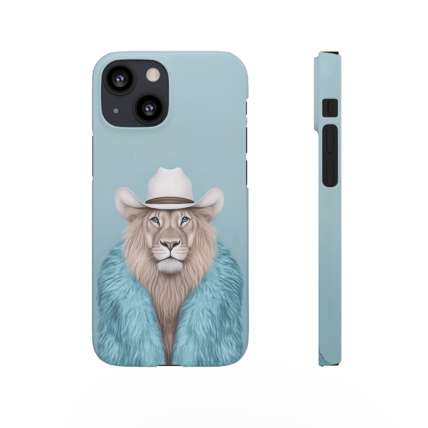 Lion in Fur Coat