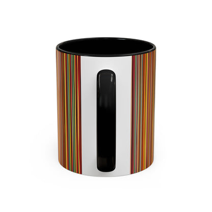 Coffee Mug - Vibrant Coloured Lines