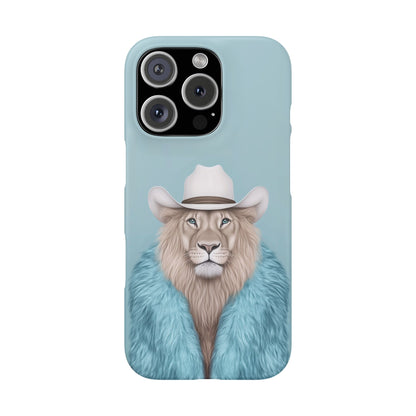 Lion in Fur Coat