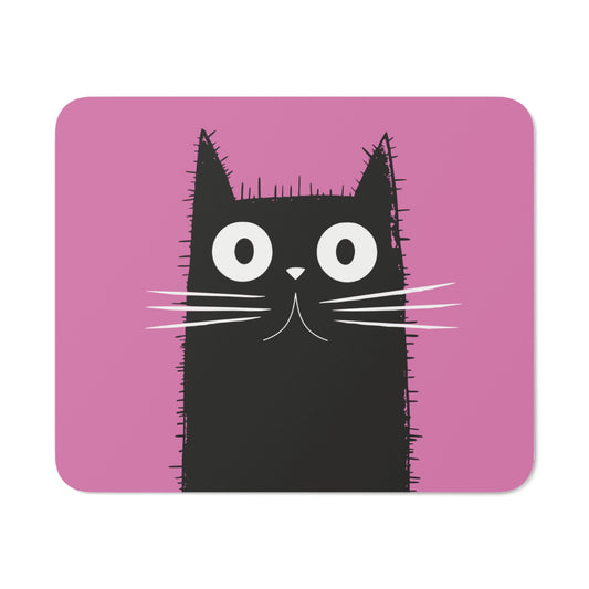 Mouse Mat - Black Cat